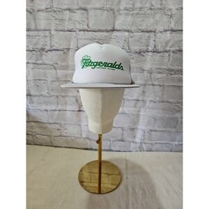 Fitzgeralds Vintage Reno Nevada Casino Gray and White Snapback Trucker Hat